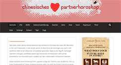 Desktop Screenshot of chinesisches-partnerhoroskop.com
