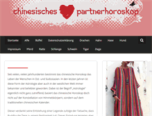 Tablet Screenshot of chinesisches-partnerhoroskop.com